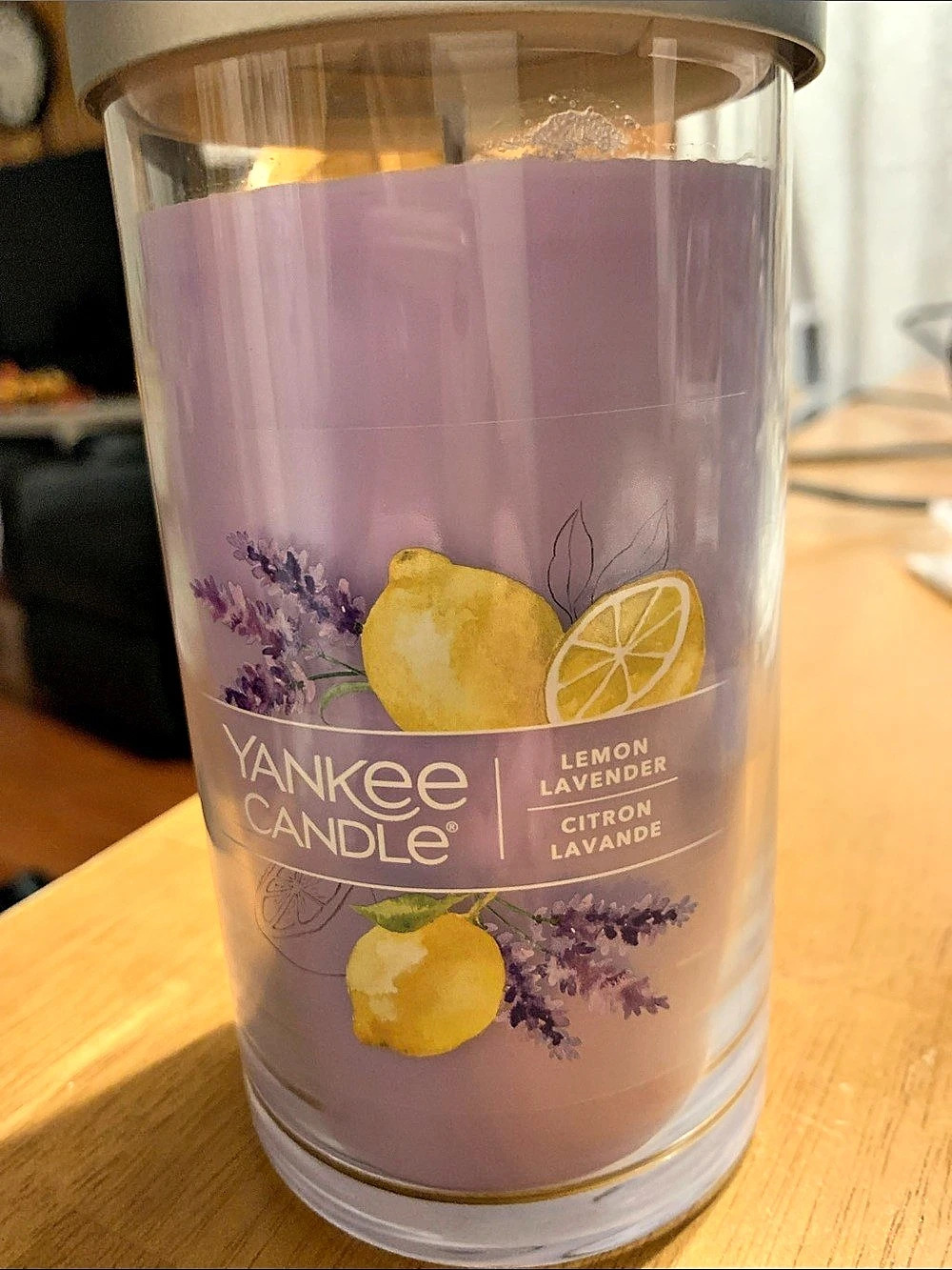 Yankee Candle Lemon Lavender 14.25 oz Candle NWT